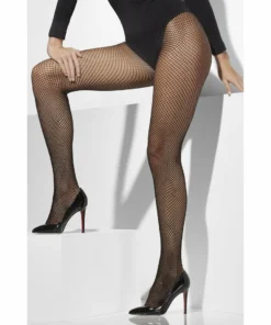 Smiffys Fishnet Tights - Black