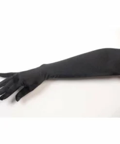 Interalia Group Elbow Length Gloves- Black 1920's