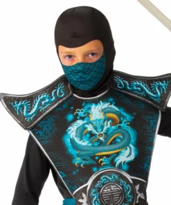 Rubie's Deerfield Boys Costumes Blue Dragon Ninja Costume - Child