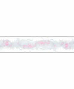 Amscan Bride To Be Feather Boa Pink & White