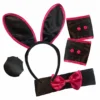 Swedia's Easter Playboy Bunny Set - Pink And Black