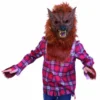 Swedia's Wolf Man Mask And Shirt Halloweenc