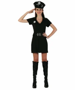 Swedia's Occupations & Uniforms Police Lady Costume