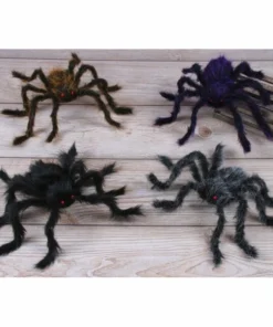 Swedia's Pose-able Hairy Spiders - Assorted Colours Props