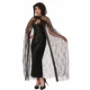 Tomfoolery Ladiesc Cape - Hooded Spider Web