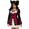 Tomfoolery Charming Pirate Captain Ladies Costume - Leg Avenue