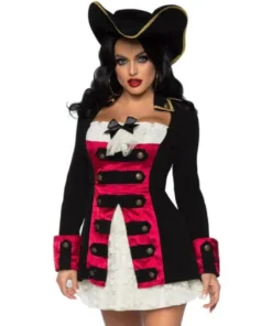 Tomfoolery Charming Pirate Captain Ladies Costume - Leg Avenue
