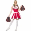 Smiffys Cheerleader Costume Ladiesc 2 Smiffys Cheerleader Costume Ladiesc