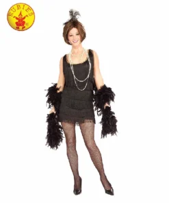 Rubie's Deerfield Ladiesc Chicago Flapper Costume In Black