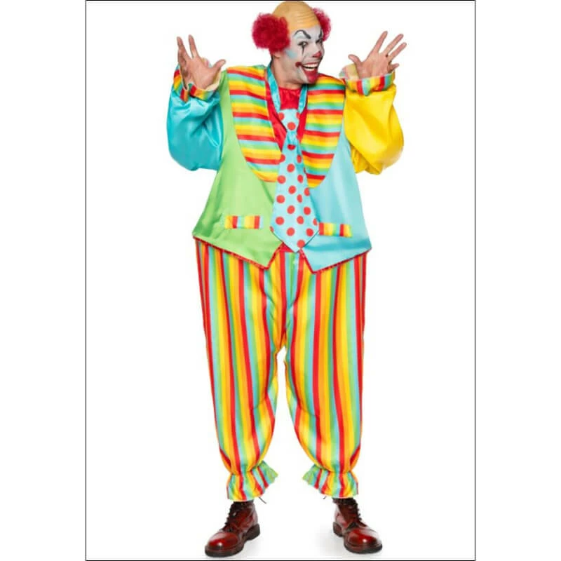 Tomfoolery Circus Clown Men's Costume - Leg Avenue Mensc 5 Tomfoolery Circus Clown Men's Costume - Leg Avenue Mensc