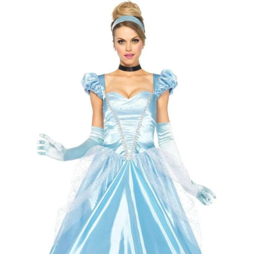 Tomfoolery Classic Cinderella Costume By Leg Avenue 4 Tomfoolery Classic Cinderella Costume By Leg Avenue