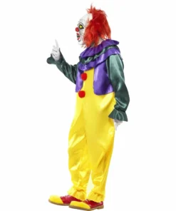 Smiffys Classic Horror Clown Costume - Mens