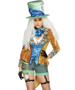 Tomfoolery Classic Mad Hatter Ladies Costume - Leg Avenue Fairytales & Storybook