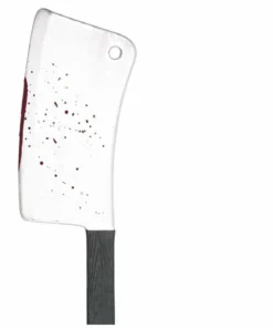 Tomfoolery Accessoriesc Blood Splattered Butcher Cleaver