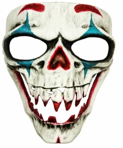 Tomfoolery Clown Bone Horror Mask