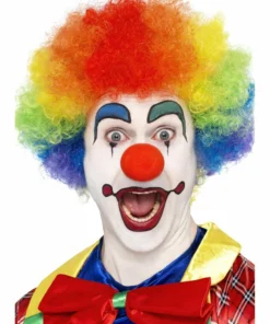 Smiffys Circus & Clowns Rainbow Crazy Clown Wig