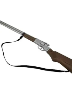 Jack In The Box Cowboy Die Cast Toy Rifle - 8 Shot Cap Weapons & Armour