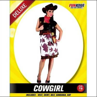 Allen Trading Cowgirl Ladies Costume - Fun Kiwi 3 Allen Trading Cowgirl Ladies Costume - Fun Kiwi