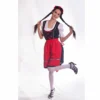 Tiger Leather Around The World Deluxe Dirndl - Renate