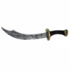 Tomfoolery Accessoriesc Curved Dagger With Textured Blade 46 Cm