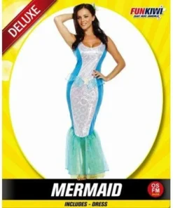 Allen Trading Adult Mermaid Costume Ladiesc