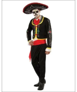 Rubies Day Of The Dead Senor Muerto Costume Halloween & Horror