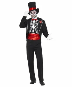 Smiffys Day Of The Dead - Male Costume