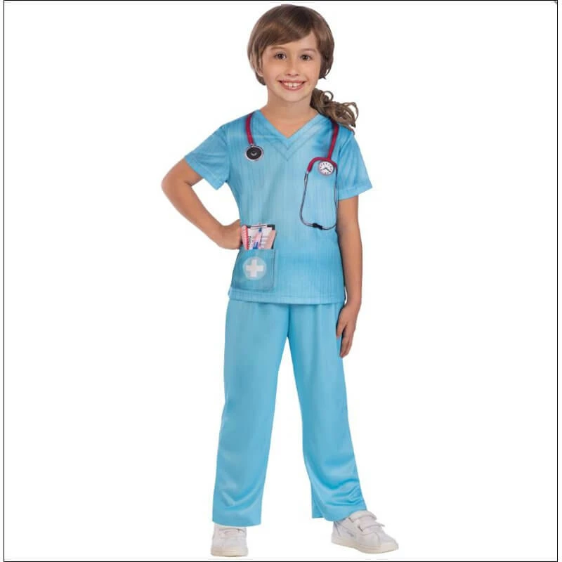 Amscan Girls Costumes Doctor Child's Sustainable Costume 3 Amscan Girls Costumes Doctor Child's Sustainable Costume
