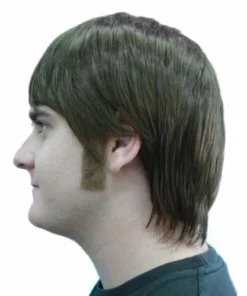 Carnival Products Straight Sideburns Human Hair