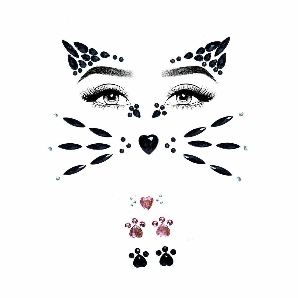 Tomfoolery Animal Cat Face Jewels Animals Accessories 3 Tomfoolery Animal Cat Face Jewels Animals Accessories