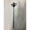Forum Novelties Accessoriesc Black Glitter Red Heart Wand