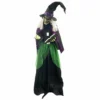 Jack In The Box Animated Witch With Book 183cm Halloween Prop Props