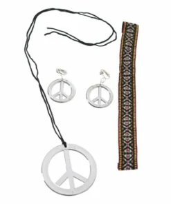 Smiffys Hippie Accessory Set Accessoriesc