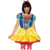 Tomfoolery Ladiesc Fairytale Snow White Short Costume By Leg Avenue 1 Tomfoolery Ladiesc Fairytale Snow White Short Costume By Leg Avenue