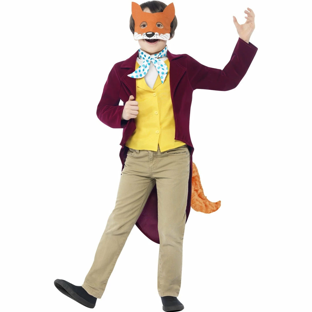 Smiffys Book Week Roald Dahl Fantastic Mr Fox Costume 3 Smiffys Book Week Roald Dahl Fantastic Mr Fox Costume