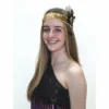 Interalia Group 1920's Flapper Headband - Black/Gold