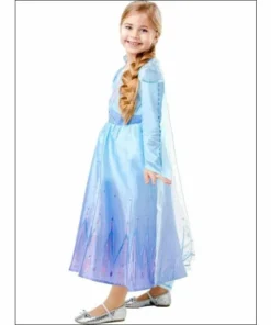 Rubie's Deerfield Frozen 2 Deluxe Girls Elsa Disney Costume