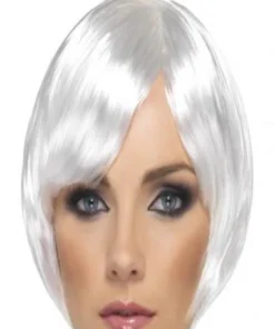 Smiffys Wigsc Babe Wig - White