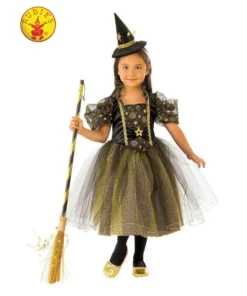 Rubie's Deerfield Girls Costumes Golden Star Witch Costume - Child