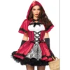 Tomfoolery Ladiesc Gothic Red Riding Hood By Leg Avenue