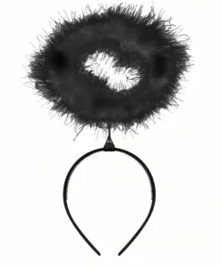 Swedia's Accessoriesc Feather Fallen Angel Halo - Black