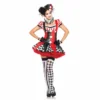 Halloweenc Harlequin Clown - Hire