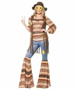 Smiffys Harmony Hippie Costume - Ladies