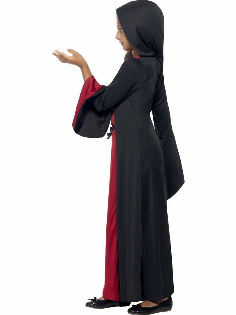 Smiffys Girls Costumes Hooded Vamp Robe 4 Smiffys Girls Costumes Hooded Vamp Robe