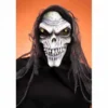 Tomfoolery Hooded Corpse Skull Halloween Mask