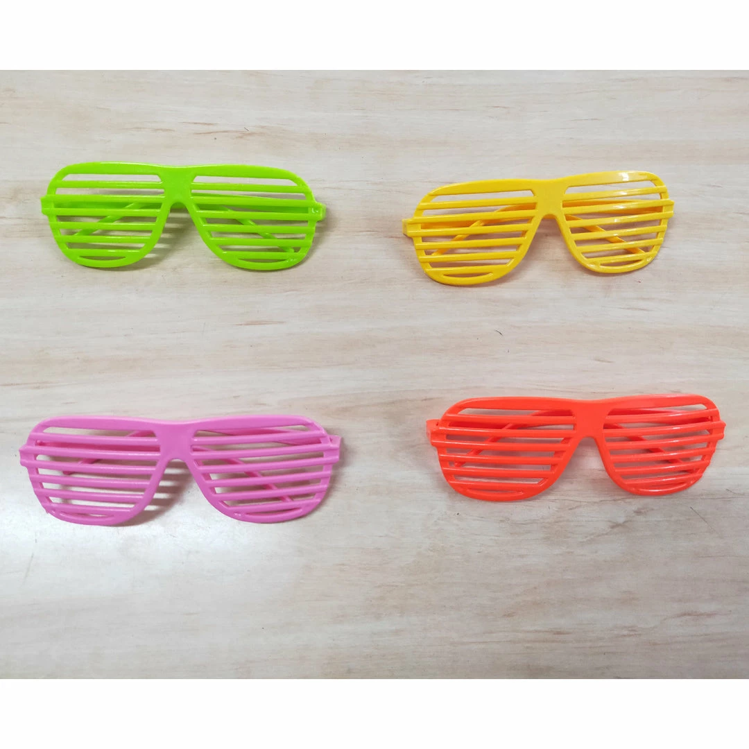 Trademart Neon Shutter Shades Glasses - Asst Colors Accessoriesc 4 Trademart Neon Shutter Shades Glasses - Asst Colors Accessoriesc