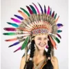 Interalia Group Native American Headdress - Small Rainbow Festival & Pride