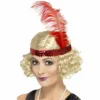 Smiffys Ladies Blonde Charleston Wig 1920's