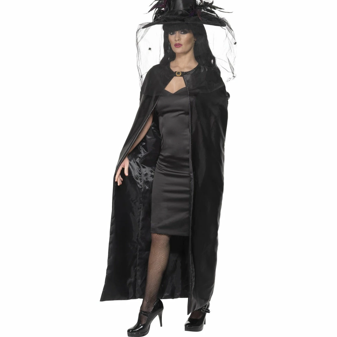 Smiffys Deluxe Witches Cape Ladiesc 3 Smiffys Deluxe Witches Cape Ladiesc
