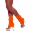 Smiffys Legwarmers - Fluro Orange